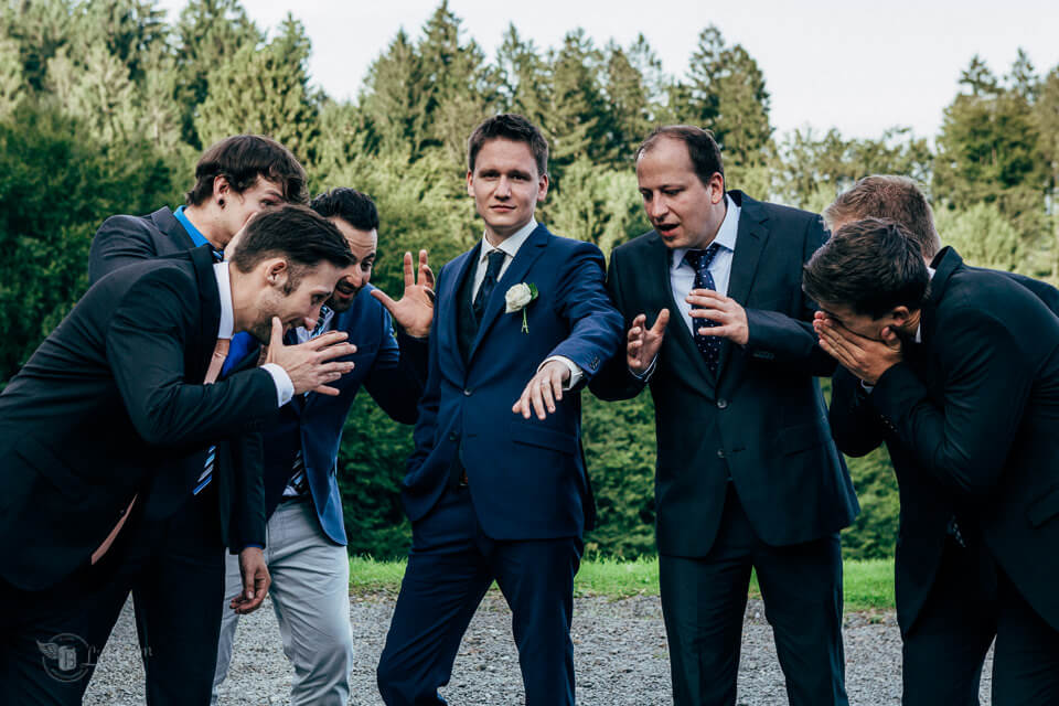 Gruppenbilder Hochzeit