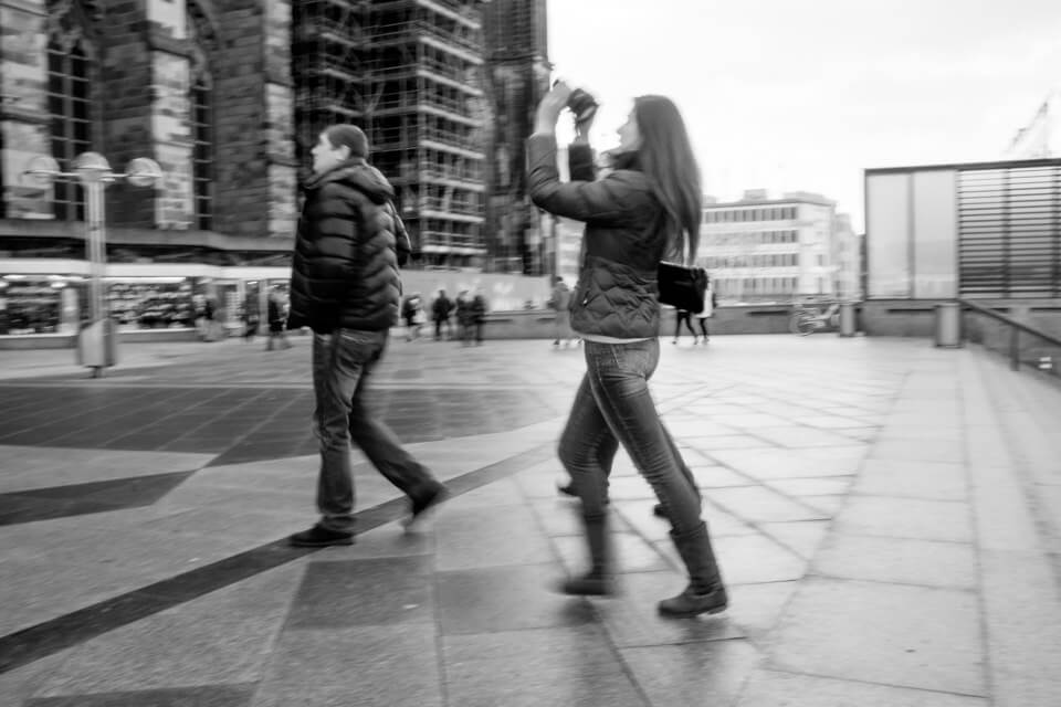 Fotografin in Köln