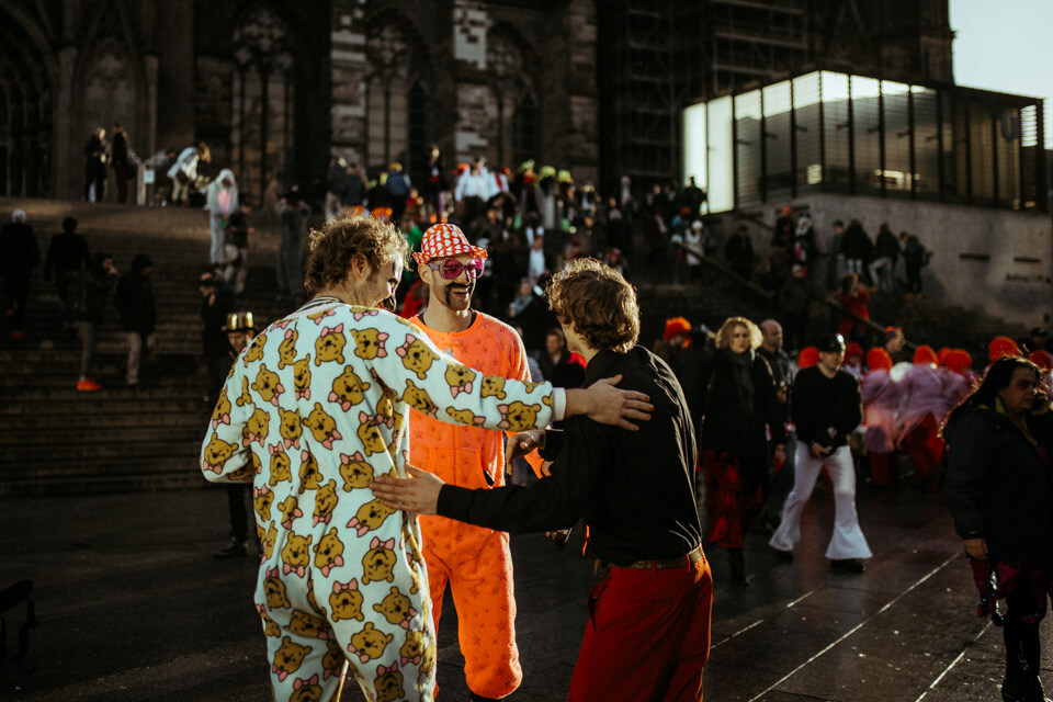 Domplatte Köln Karneval