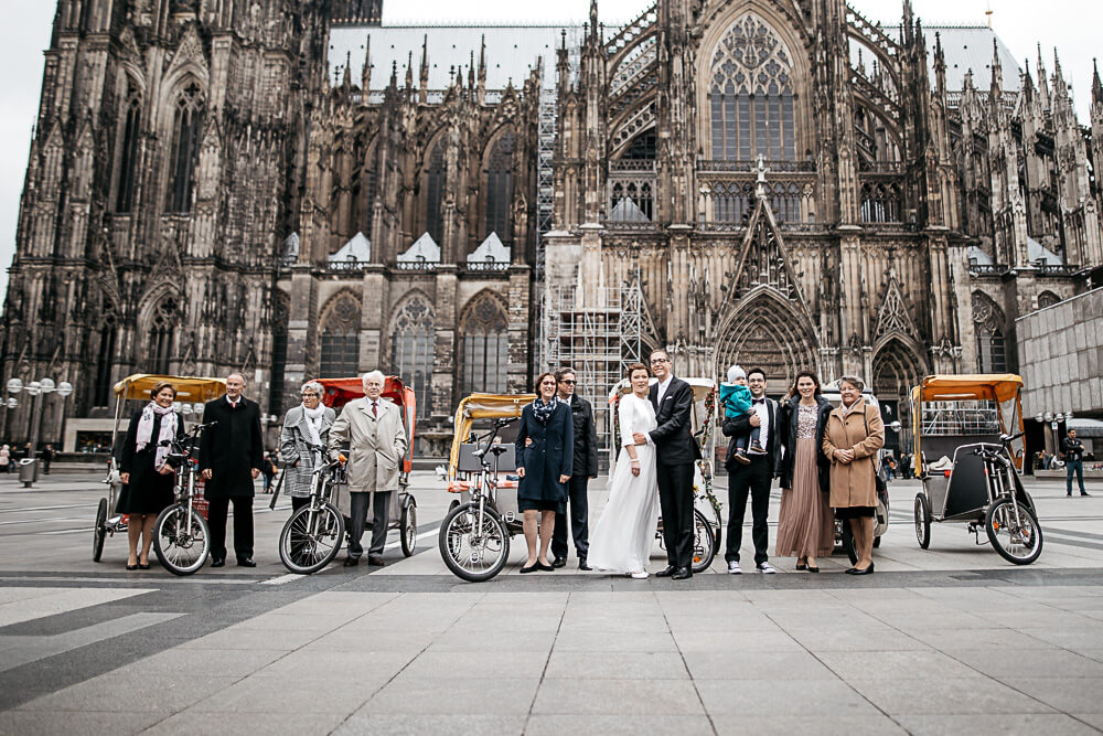 Hochzeitsrikscha Köln